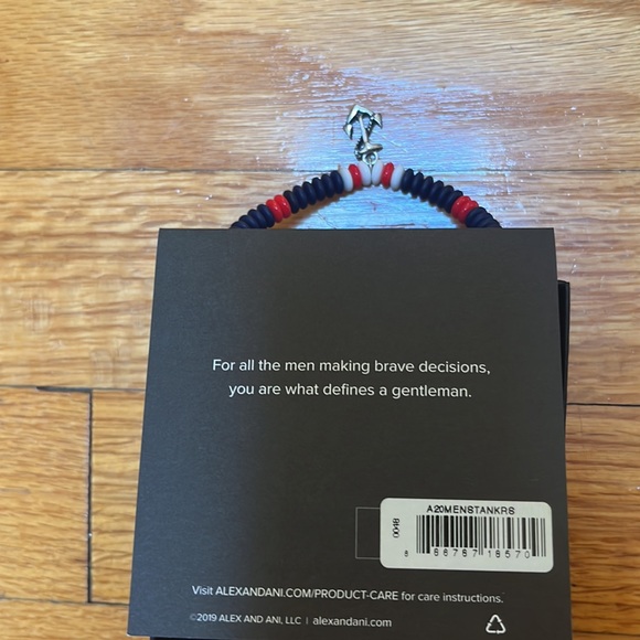 Alex and Ani Anchor Stretch Bracelet - Picture 8 of 8